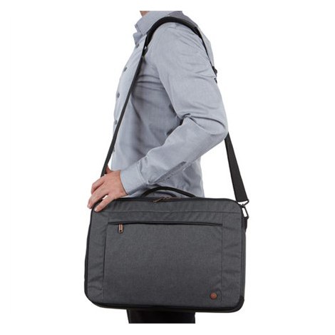 Case Logic | Fits up to size 15.6 "" | Era Hybrid Briefcase | Messenger - Briefcase/Backpack | Obsidian | Shoulder strap - 9